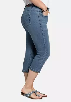 Брюки Sheego, светло-голубой деним