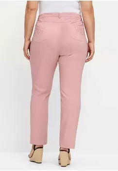 Брюки Sheego, светло-розовый