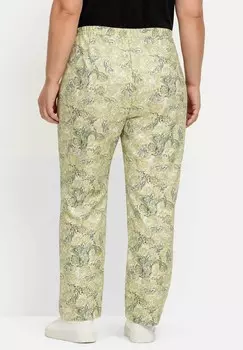 Брюки Sheego, светло-желтый