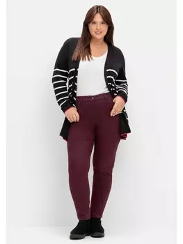Брюки sheego Twillhose, бордо