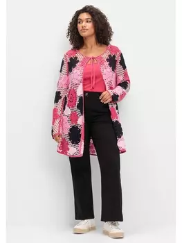 Брюки sheego Twillhose, черный