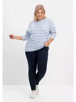 Брюки sheego Twillhose, ночной синий