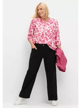 Брюки sheego Weite Hose, черный