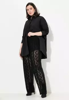 Брюки SHEER Ulla Popken, черный