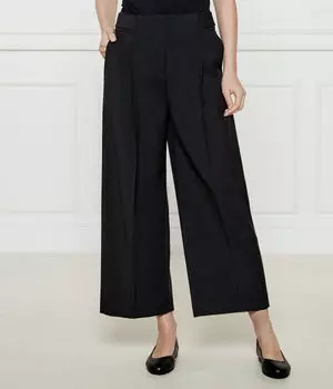 Брюки шерстяные Boss Tamania Regular Fit, черный
