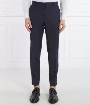 Брюки шерстяные Calvin Klein Regular Fit, синий