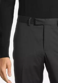 Брюки шерстяные мужские с карманами для рук Dunmore, черный