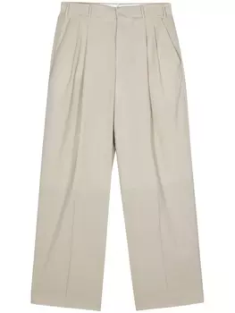 Брюки широкие Dodici PT Torino, бежевый