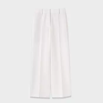 Брюки широкие PLST, белый