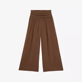 Брюки широкие Reiss Lola, коричневый