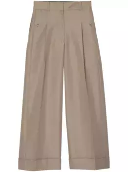 Брюки широкого кроя 3.1 Phillip Lim, коричневый