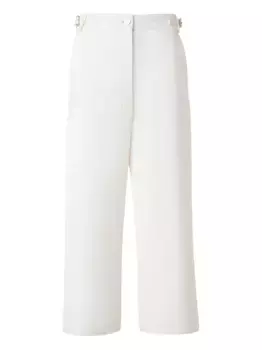 Брюки широкого кроя Akris, белый