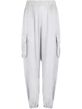Брюки широкого кроя Armani Exchange, серый
