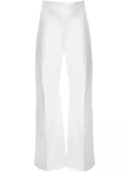 Брюки широкого кроя Carolina Herrera, белый