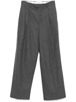 Брюки широкого кроя Carven, серый