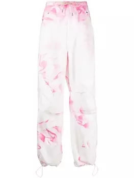 Брюки широкого кроя DARKPARK, розовый