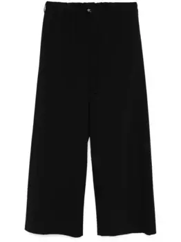 Брюки широкого кроя Marni, черный