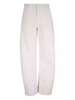 Брюки широкого кроя Nili Lotan, нейтральный