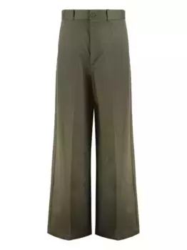Брюки широкого кроя Nili Lotan, зеленый
