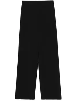 Брюки широкого кроя Patrizia Pepe, черный