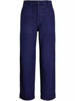 Брюки широкого кроя POLO RALPH LAUREN, синий