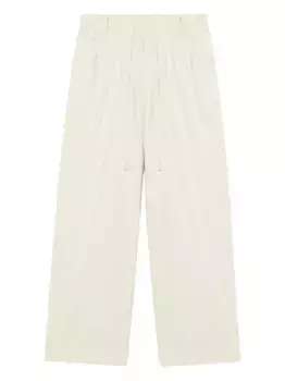 Брюки широкого кроя rag & bone, нейтральный