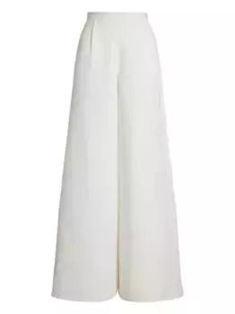 Брюки широкого кроя Ralph Lauren Collection, белый