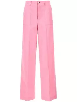 Брюки широкого кроя TWINSET, розовый