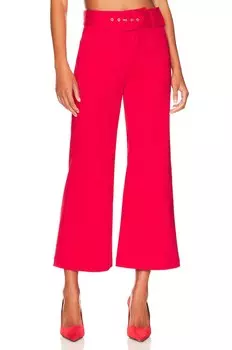 Брюки Show Me Your Mumu Dj Cropped, красный