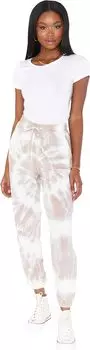Брюки Show Me Your Mumu Sunday Sweatpants, цвет Cloud Tie-Dye