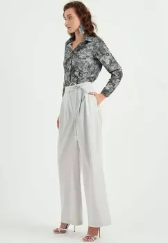 Брюки SIDE TIE Chiquelle, серый