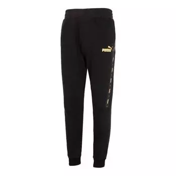 Брюки sideline sweatpants 'black' Puma, черный