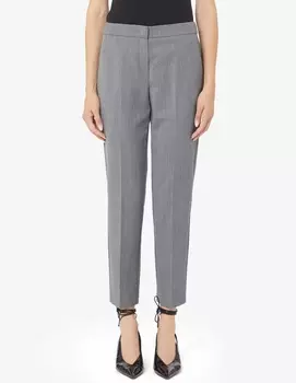 Брюки сигаретного цвета 24.7 Studio, серый