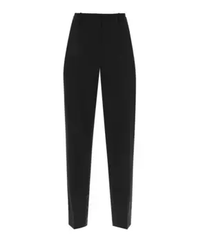 Брюки Сигареты Barathea Ganni, черный