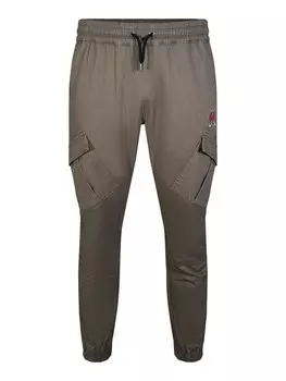 Брюки SikSilk Tapered Cargo Pants, коричневый