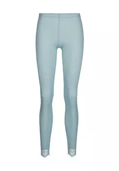 Брюки Silky Wool Joy Pants, длинные, с содержанием шелка, женские CALIDA, цвет 490 Sterling Blue