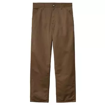 Брюки Simple Carhartt WIP, темно-коричневый