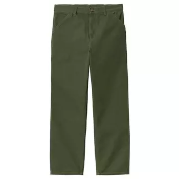 Брюки Single Knee Carhartt WIP, цвет Grn/Braun