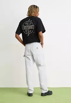 Брюки Single Knee Pant Carhartt WIP, кремовый