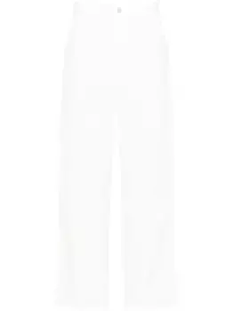 Брюки Single Knee прямого кроя CARHARTT WIP, белый