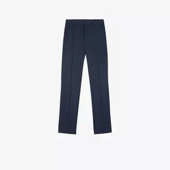 Брюки Sinjts узкого кроя из смесовой шерсти Ted Baker, синий