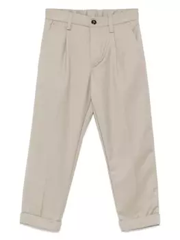 Брюки Siola со складками, зеленый