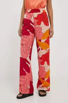 Брюки Sisley, розовый