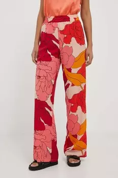 Брюки Sisley, розовый