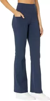 Брюки SKECHERS Go Walk High Waisted Evolution Flare Pant II, цвет Blue Iris