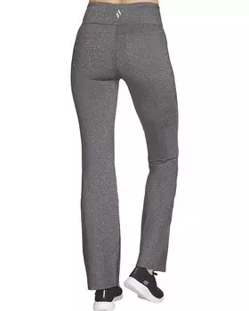 Брюки SKECHERS GO WALK High Waisted Flare Pants, серый