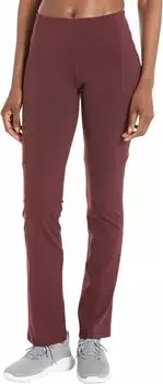 Брюки SKECHERS GO WALK Pants Tall Length, бордовый
