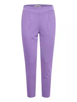 Брюки скинни Ichi KATE, фиолетовый