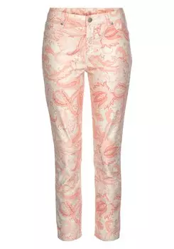 Брюки скинни Lascana, бежевый