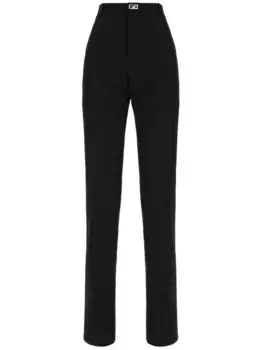 Брюки скинни строгого кроя Givenchy, черный